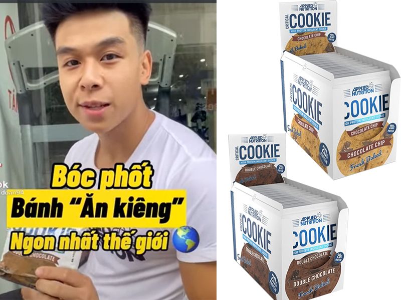 CRITICAL COOKIE – Bánh cookie giàu PROTEIN ít người biết đến