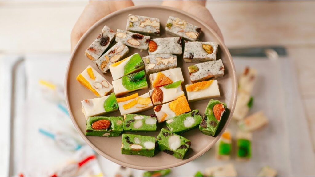 [Chia sẻ] Cách làm kẹo nougat ăn kiêng công thức đơn giản